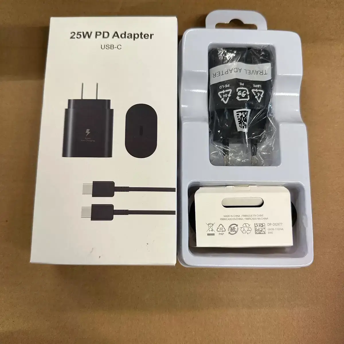 25W Fast Charging Charger for Samsung S22/note20