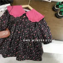 Girls Cotton Floral Short Sleeve 2023 Summer Coat — feature 10