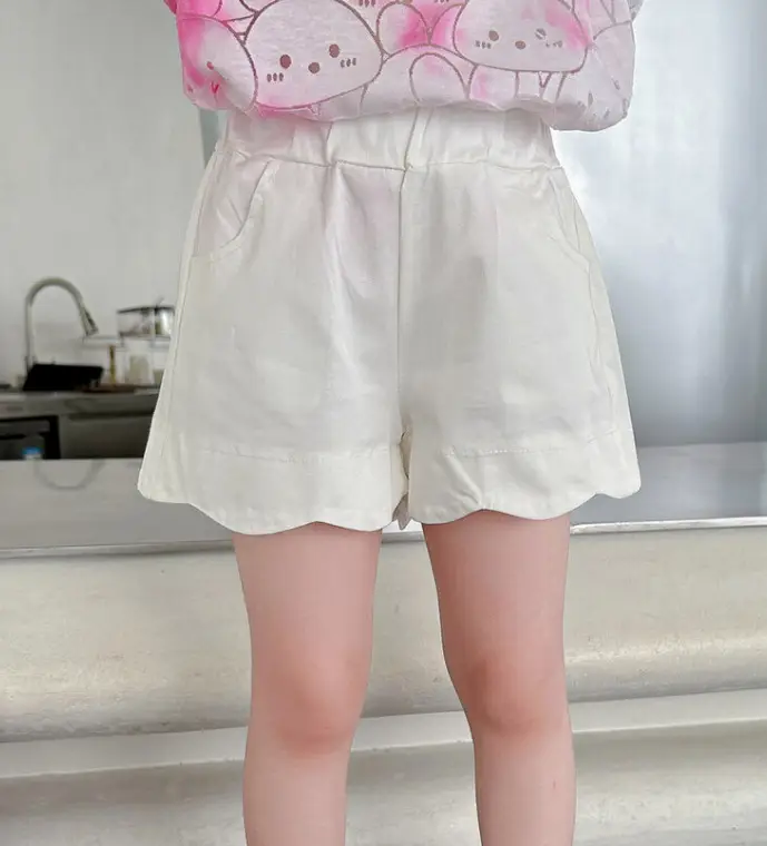Girls Cotton Floral Short Sleeve 2023 Summer Coat - Image 2