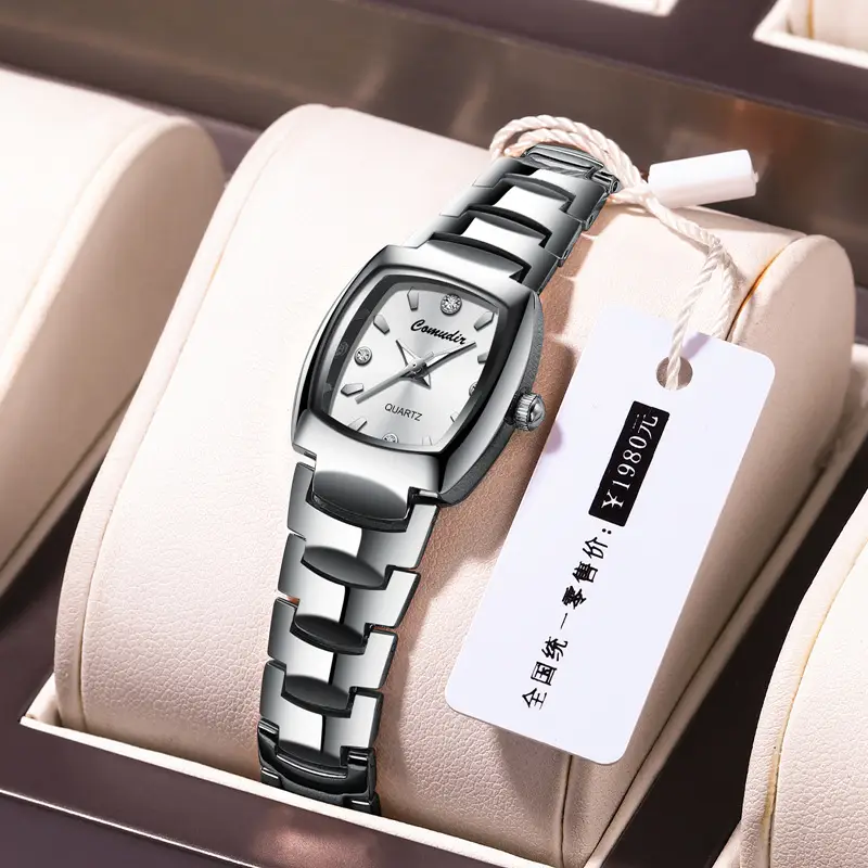 Women's Tungsten Steel Quartz Watch Small Dial Waterproof - Image 2