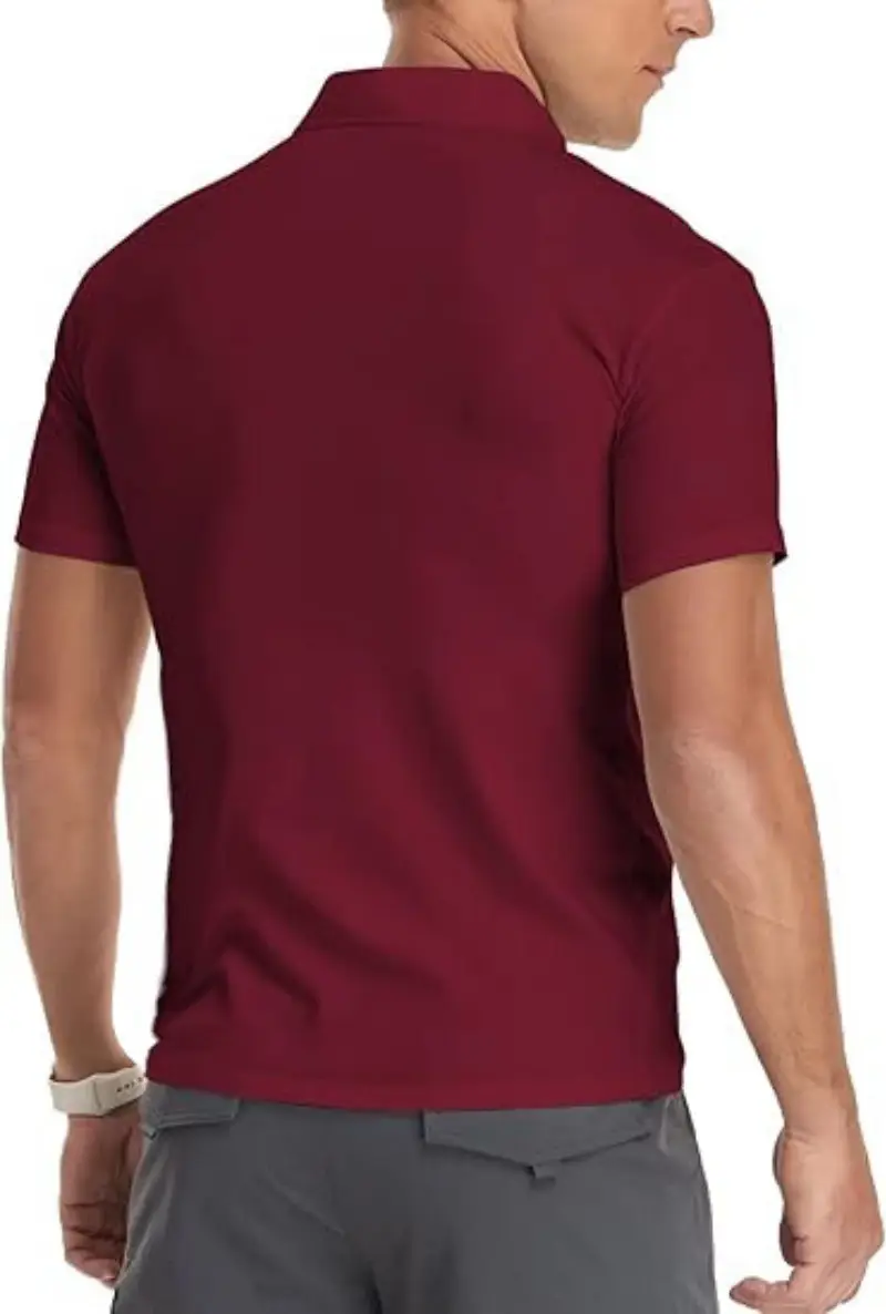 Men's White Muscle Fitness T-Shirt Round Neck Short Sleeve — feature 28