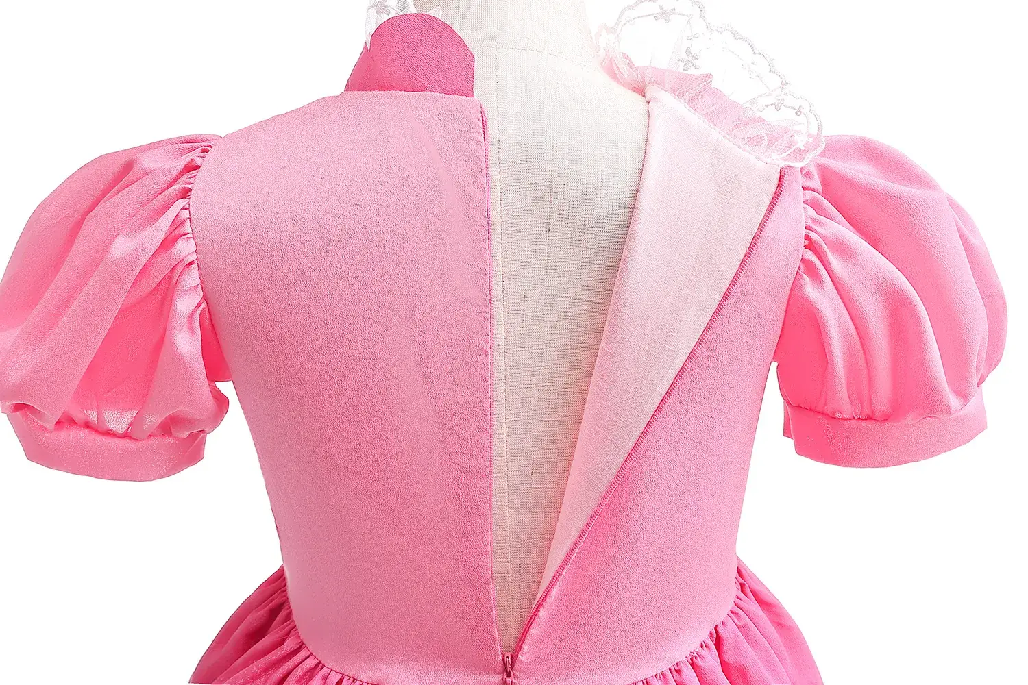 Cross Border Summer Princess Dress for Girls Pink — feature 6