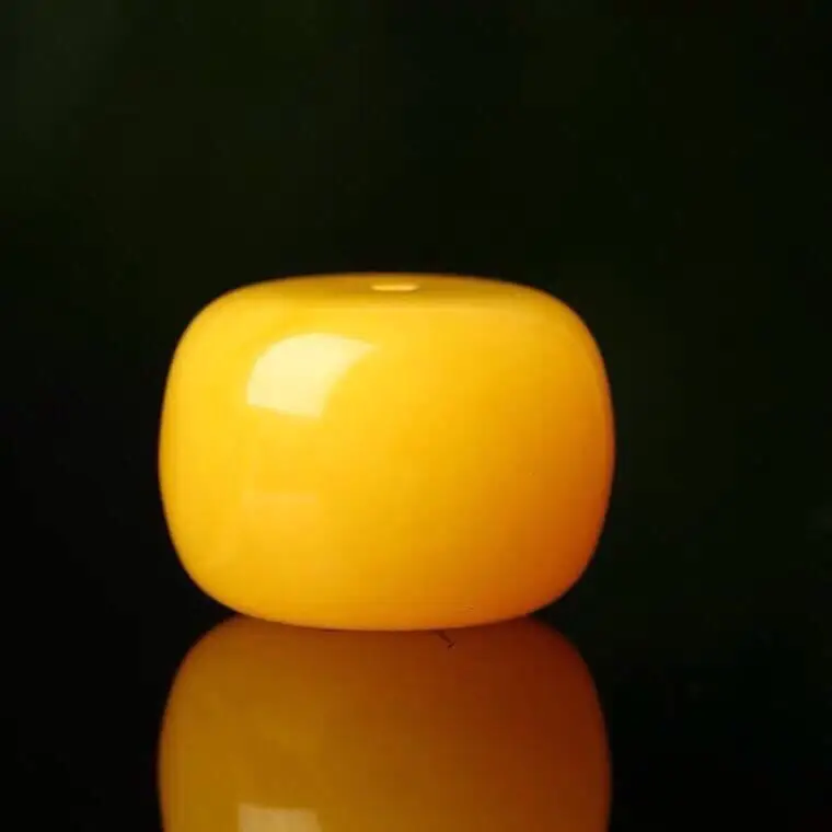 Amber Single Bead for Jewelry Making Craftsmanship — feature 6