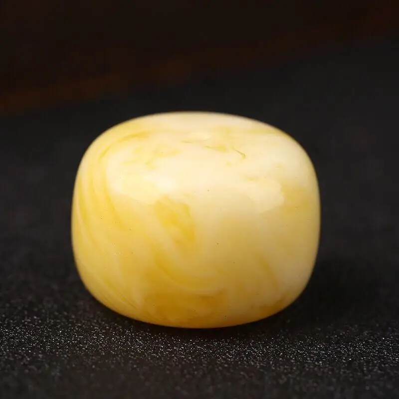 Amber Single Bead for Jewelry Making Craftsmanship - Image 2
