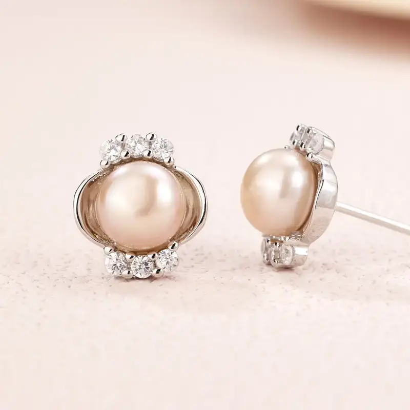 2023 Freshwater Pearl Earrings for Women - Image 4