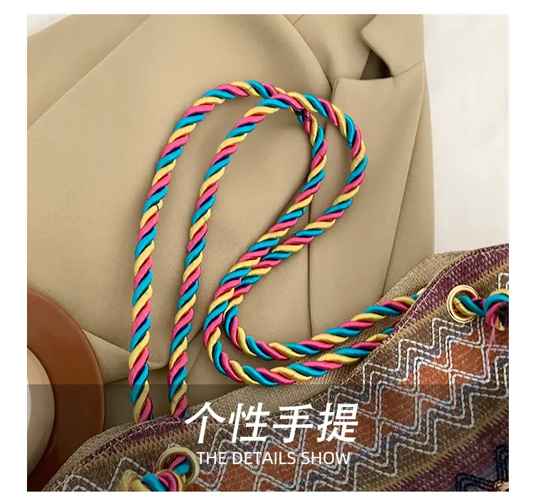 Ethnic Tassel Tote Bag Large Capacity Women's Bag — feature 5