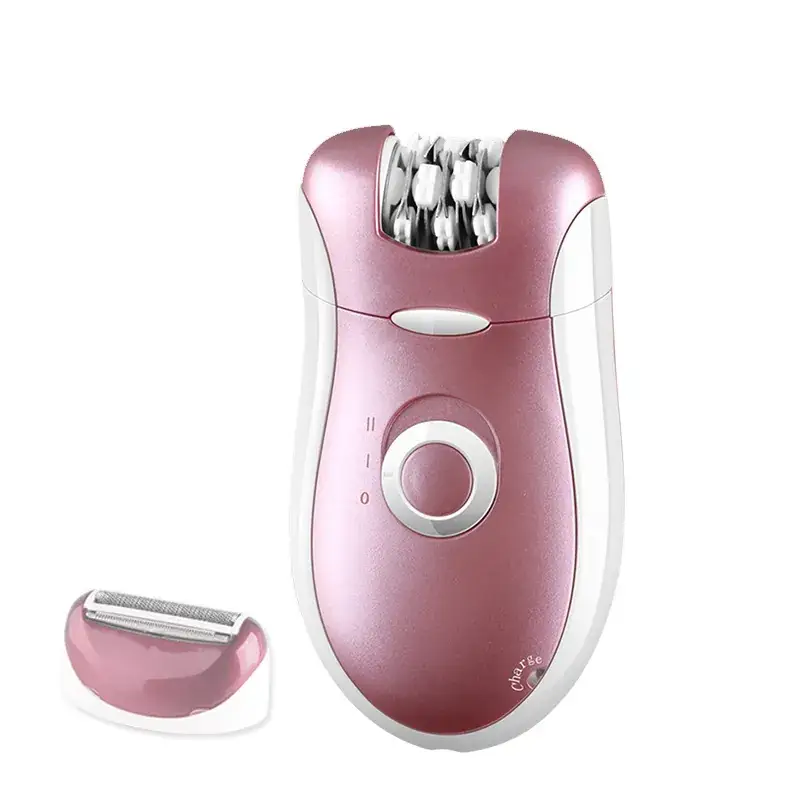 Kemei 2-in-1 Hair Removal Device Pink - Image 6