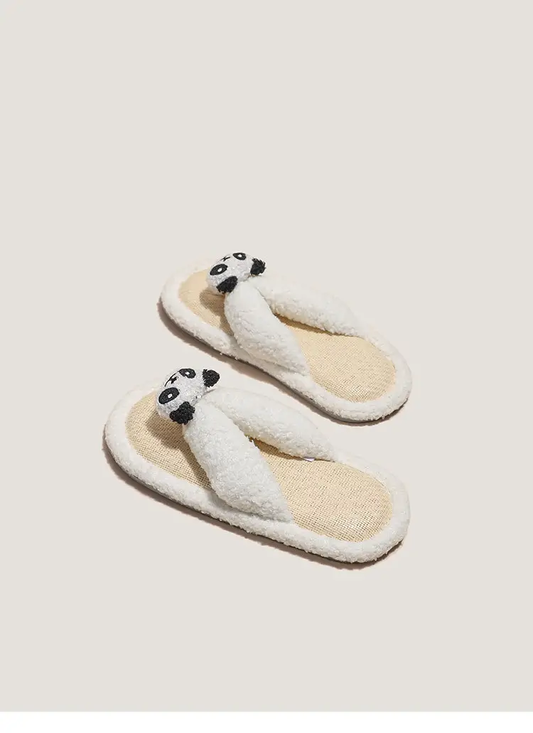 Cute Couple Slippers Women's Summer Anti-odor Rattan — feature 12