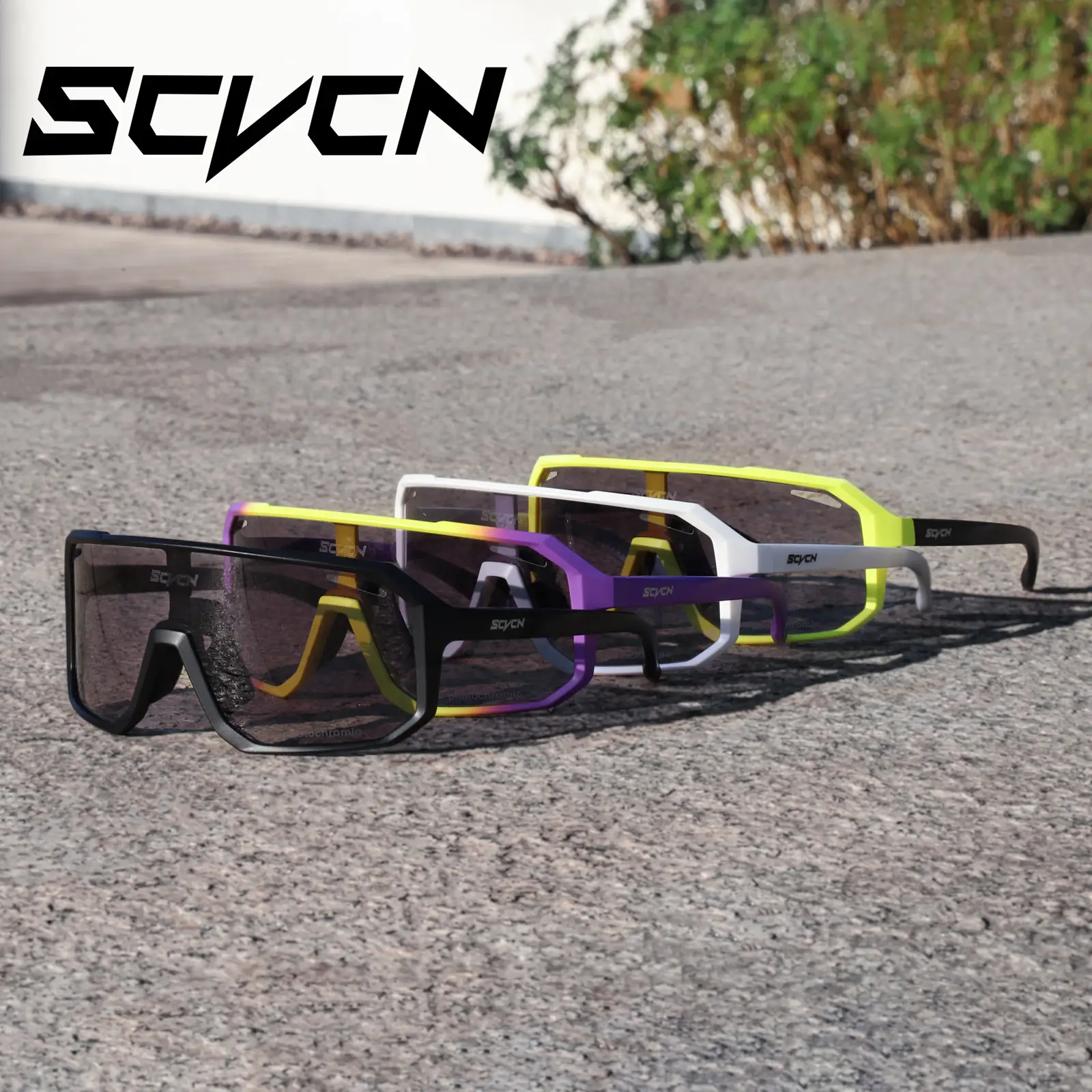 2023 Mountain Road Bike Goggles with Color Change