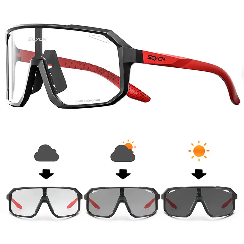 2023 Mountain Road Bike Goggles with Color Change