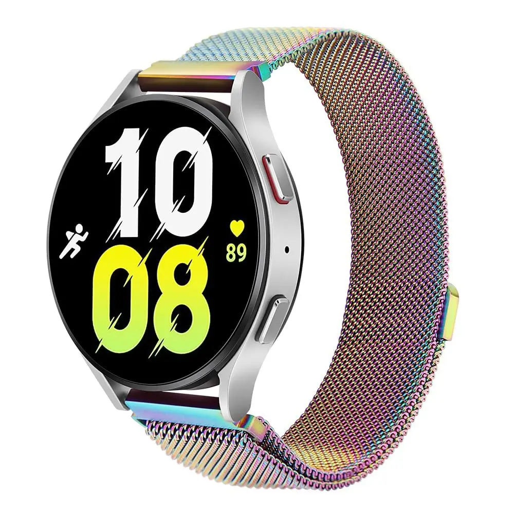 Green Mesh Band Watch Strap 22mm Stainless Steel - Image 45