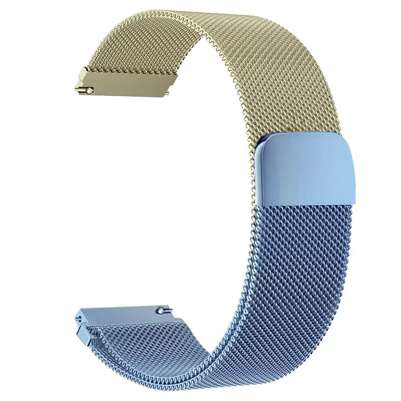 Gradient retro Golden Blue