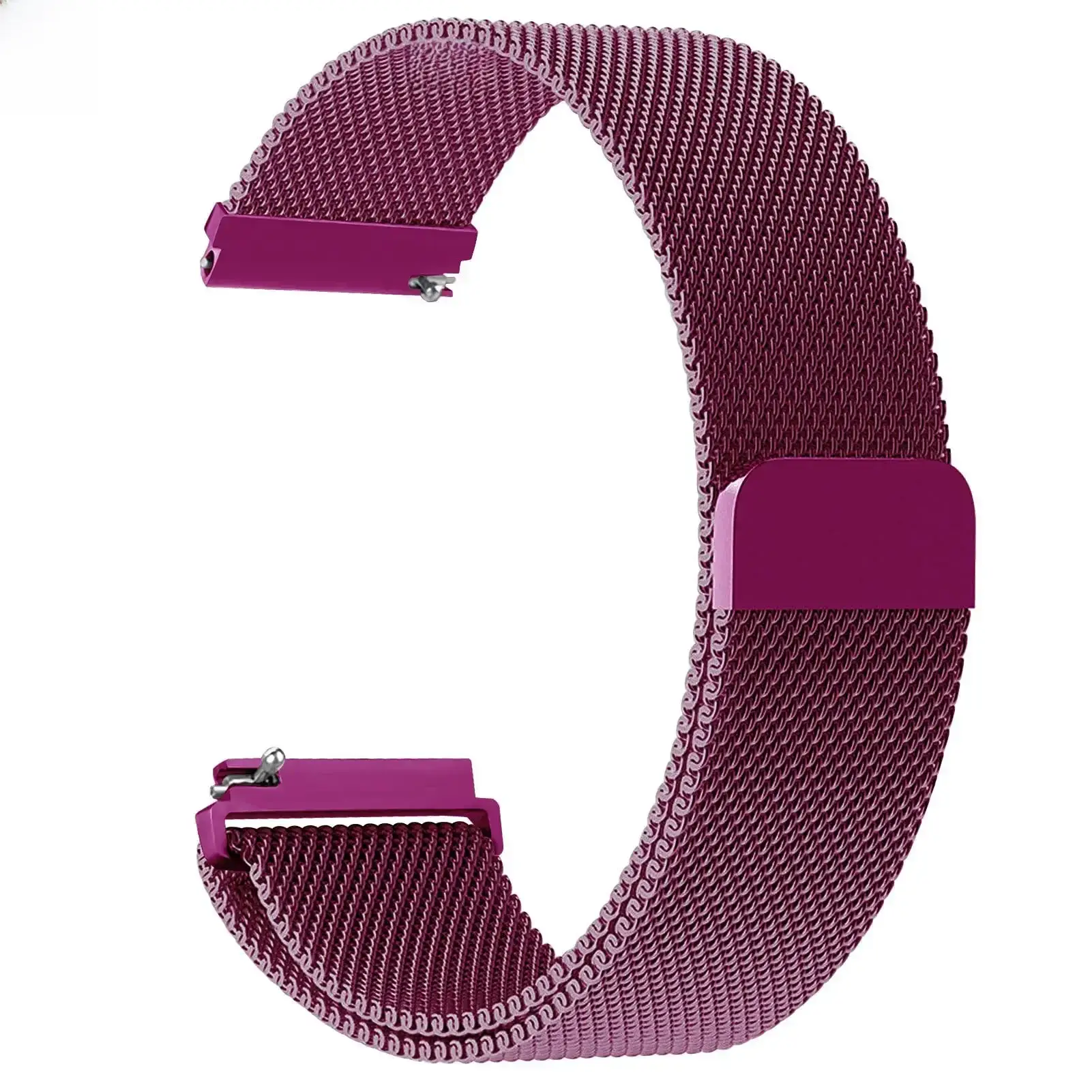 Green Mesh Band Watch Strap 22mm Stainless Steel - Image 17