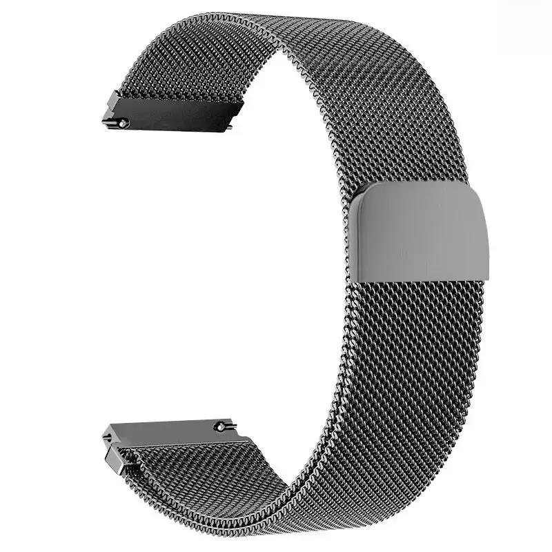 Green Mesh Band Watch Strap 22mm Stainless Steel - Image 21