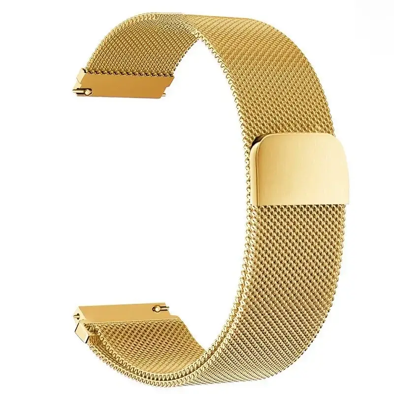 Green Mesh Band Watch Strap 22mm Stainless Steel - Image 25