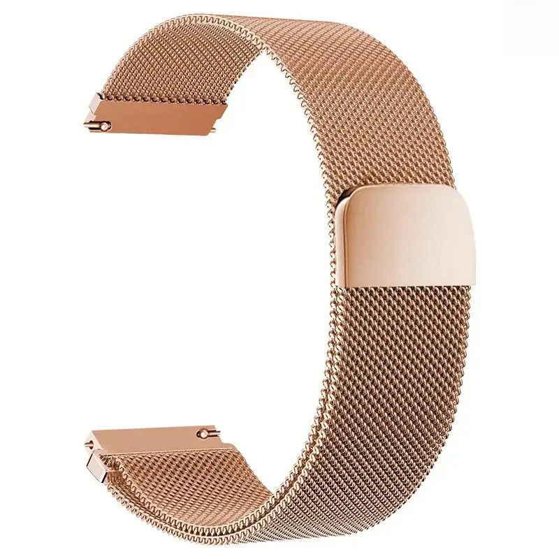 Green Mesh Band Watch Strap 22mm Stainless Steel - Image 26