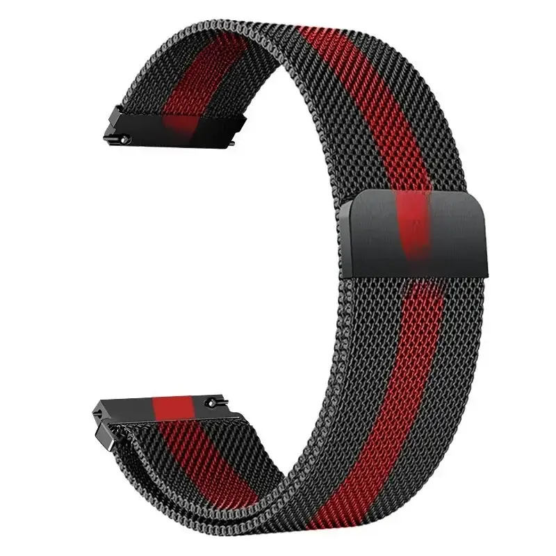 Green Mesh Band Watch Strap 22mm Stainless Steel - Image 28