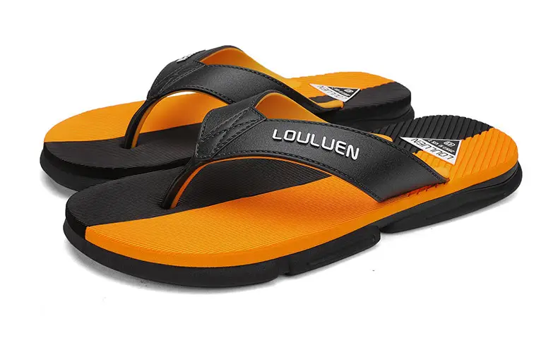 2023 New Summer Men's Flip-Flops for Outer Wear, Flip-Flops, Beach Shoes, Casual Trendy Non-Slip Fashion Sandals for Men — feature 20