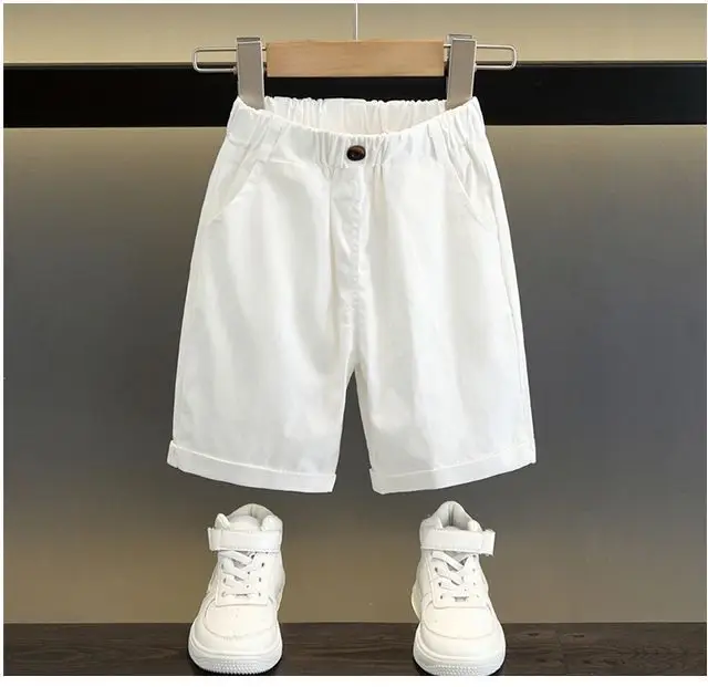 TZ093-suit-rattan flower-short sleeve shirt plus one button shorts-T-shirt children's clothing — feature 17