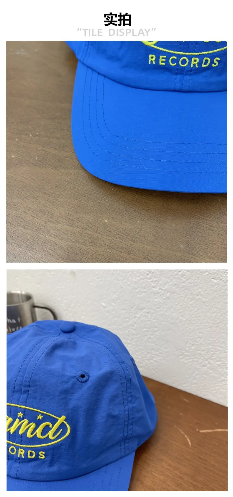Pink Embroidered Baseball Cap for Girls — feature 6
