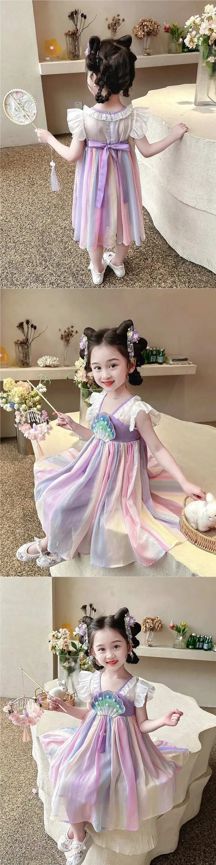 Han Dynasty Girls Dress Princess Dress Summer Style — feature 13