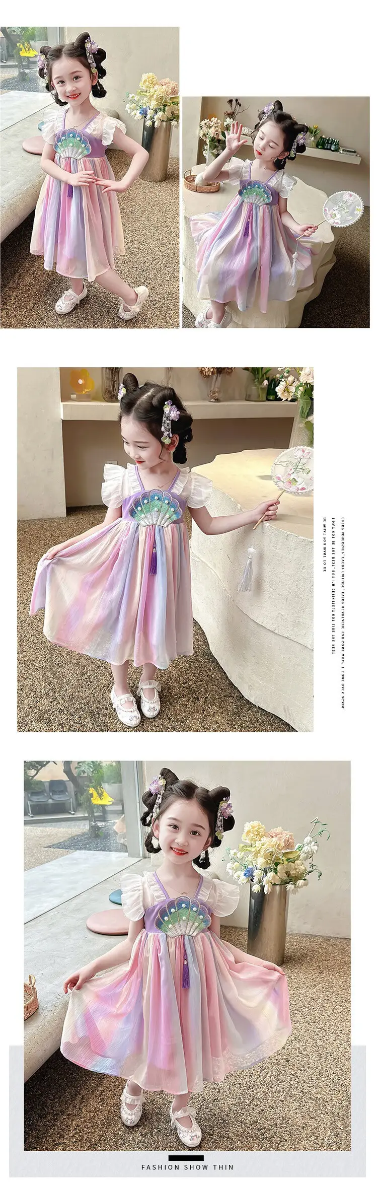 Han Dynasty Girls Dress Princess Dress Summer Style — feature 5