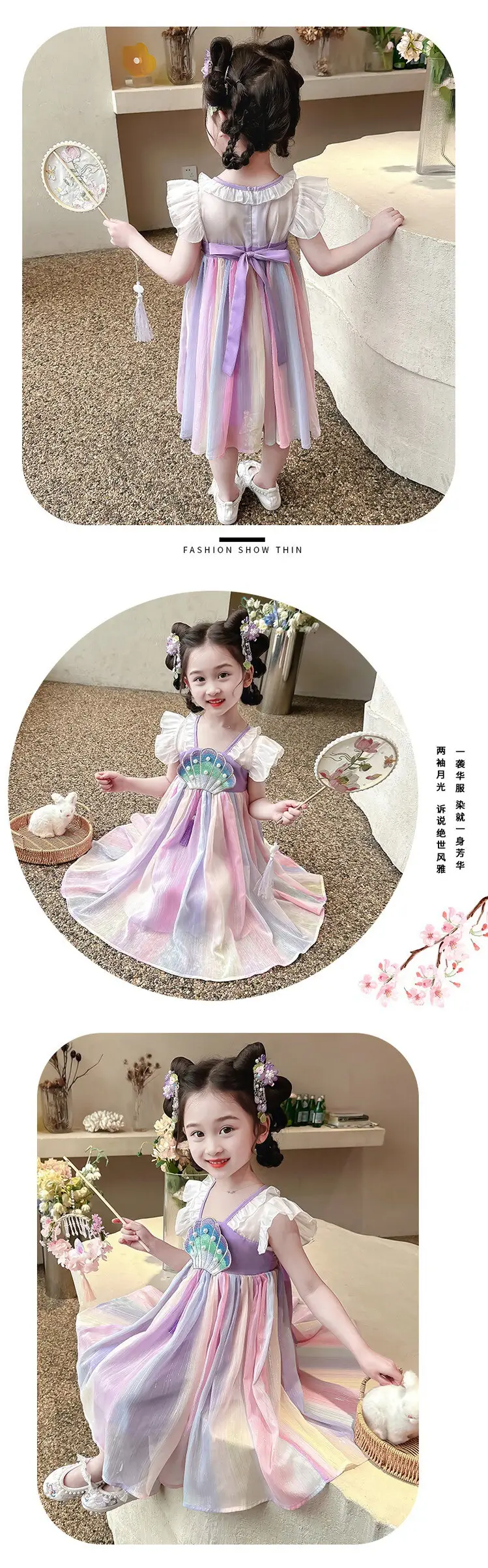 Han Dynasty Girls Dress Princess Dress Summer Style — feature 6