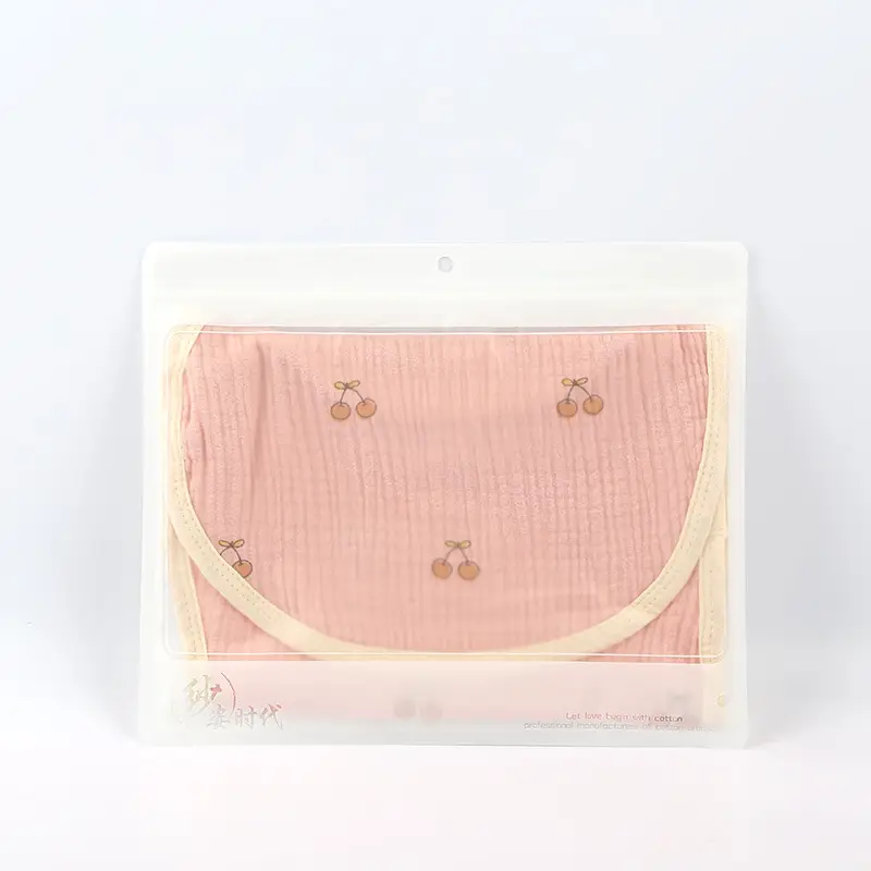 4-Layer Pure Cotton Baby Burp Towel Anti-Spitting Instant Sock