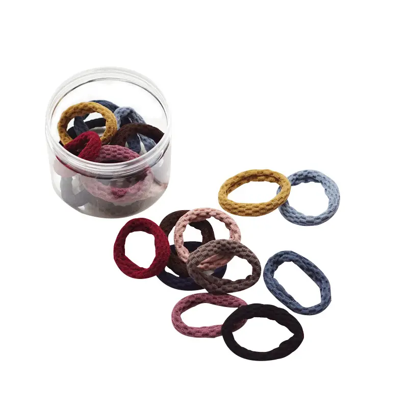 Korean Style High Elastic Rubber Hair Rings for Women - Image 9