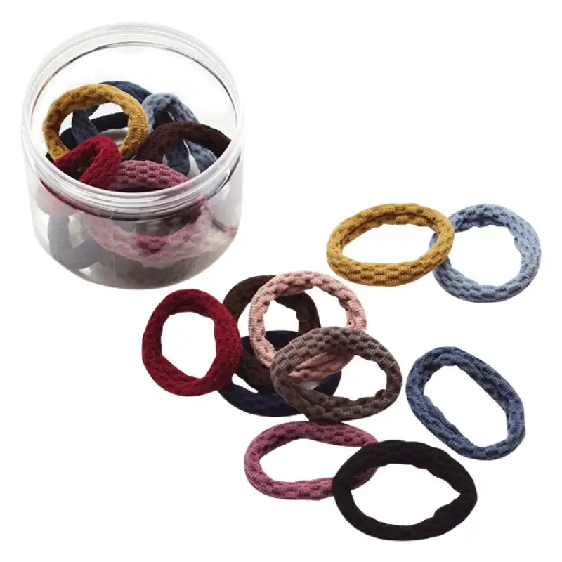 Korean Style High Elastic Rubber Hair Rings for Women