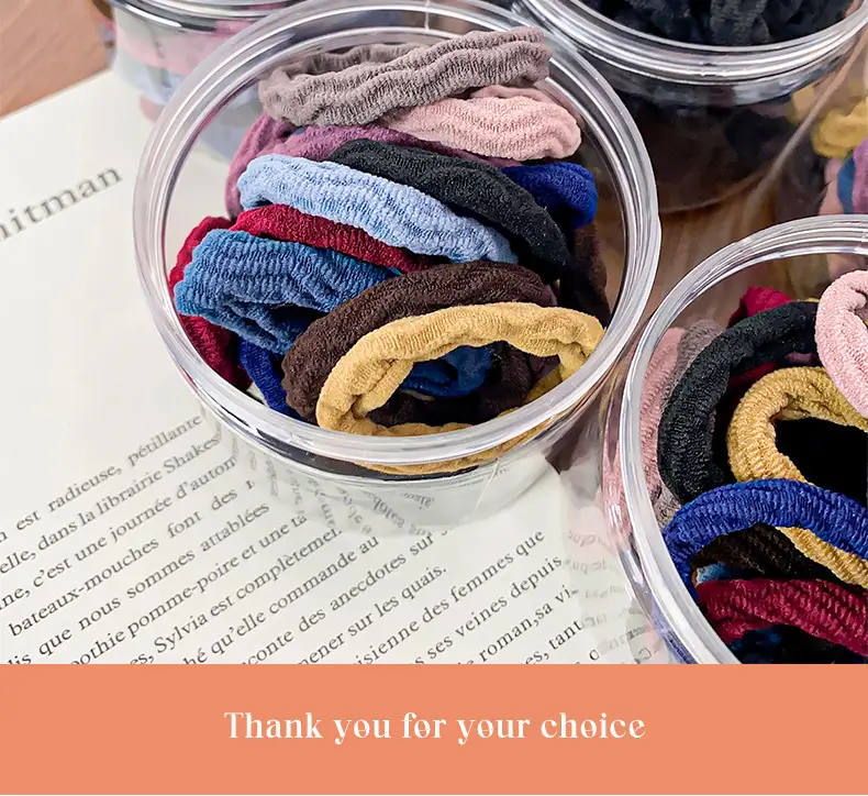 Korean Style High Elastic Rubber Hair Rings for Women — feature 10