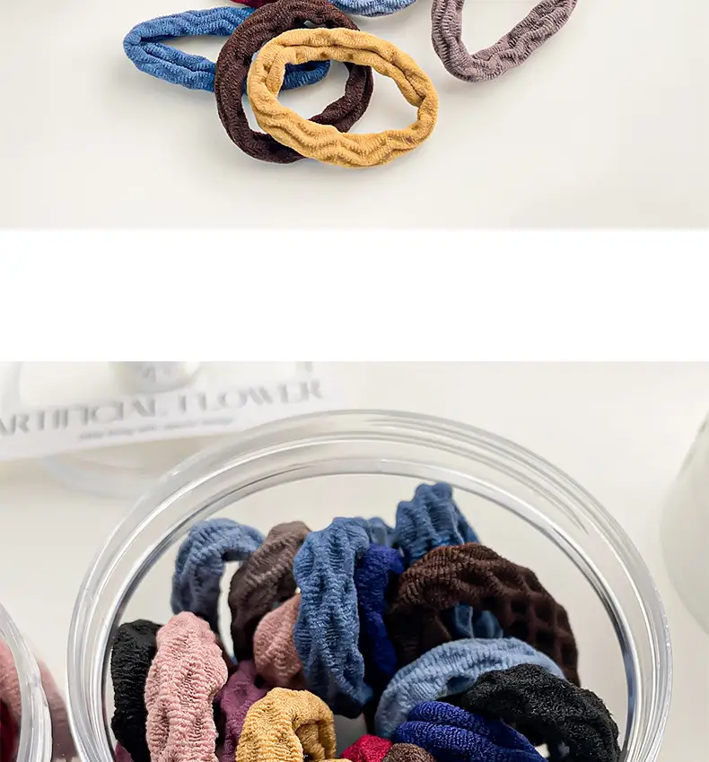 Korean Style High Elastic Rubber Hair Rings for Women — feature 6