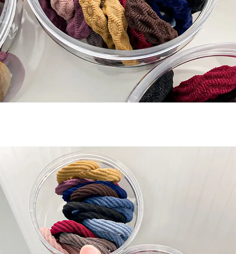 Korean Style High Elastic Rubber Hair Rings for Women — feature 7