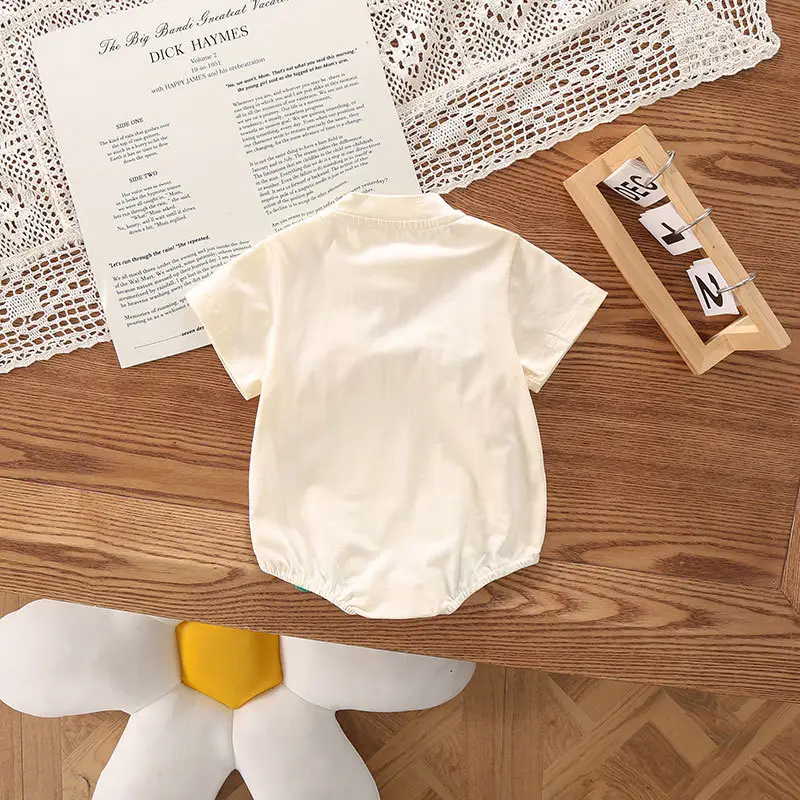 Newborn Baby T-Shirt Cartoon Full Moon Design - Image 2
