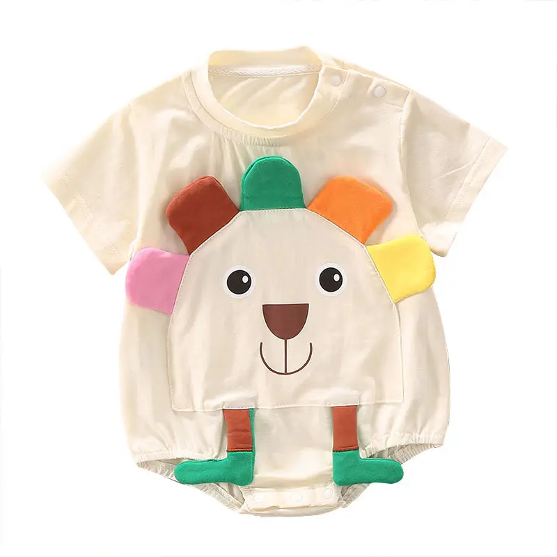 Newborn Baby T-Shirt Cartoon Full Moon Design - Image 4