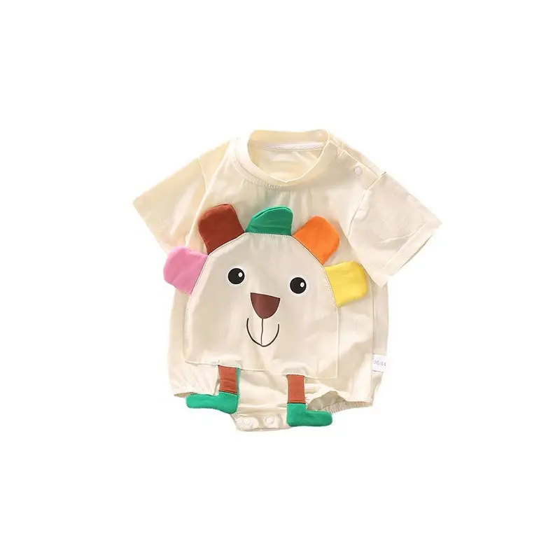 Newborn Baby T-Shirt Cartoon Full Moon Design - Image 5
