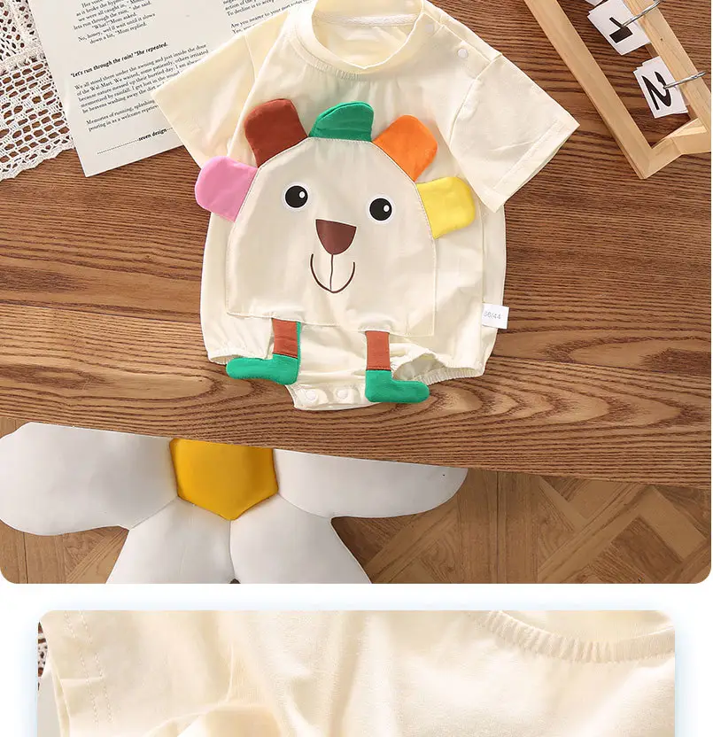 Newborn Baby T-Shirt Cartoon Full Moon Design — feature 4
