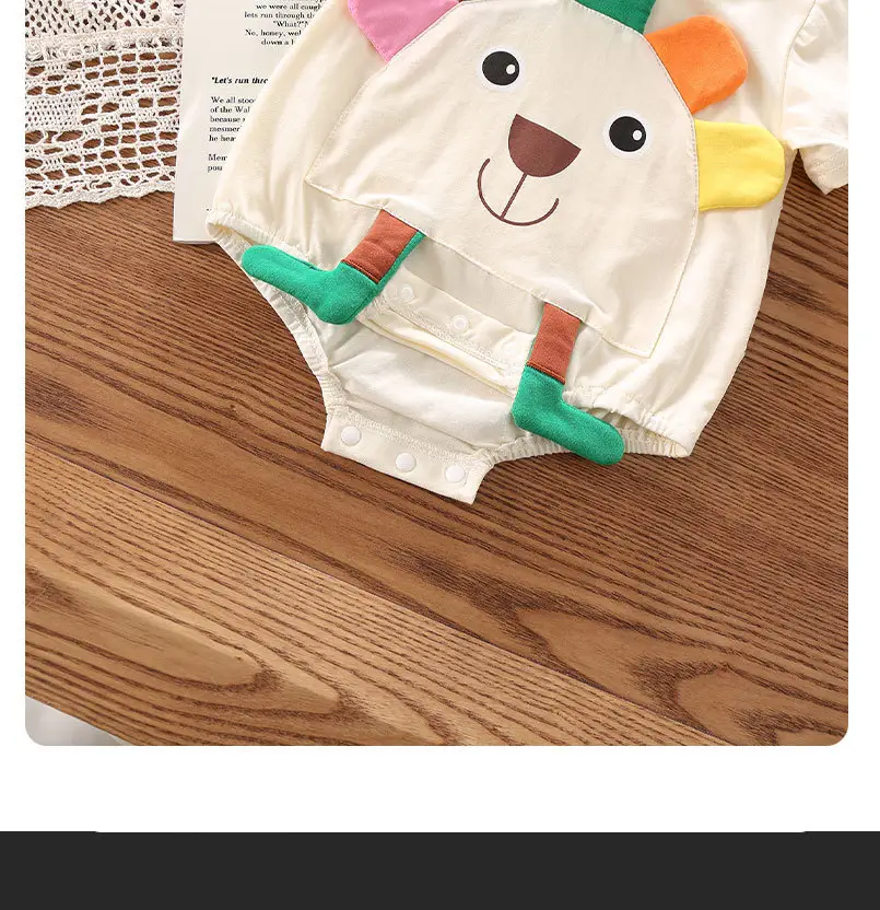 Newborn Baby T-Shirt Cartoon Full Moon Design — feature 9
