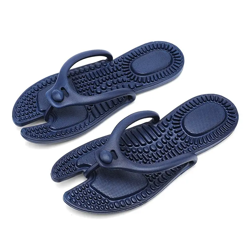 Summer Hotel Massage Couple Slippers for Business Trips, Portable Foldableing Outdoor Flip-flops, Removable Home Leisure Flip-flops - Image 11