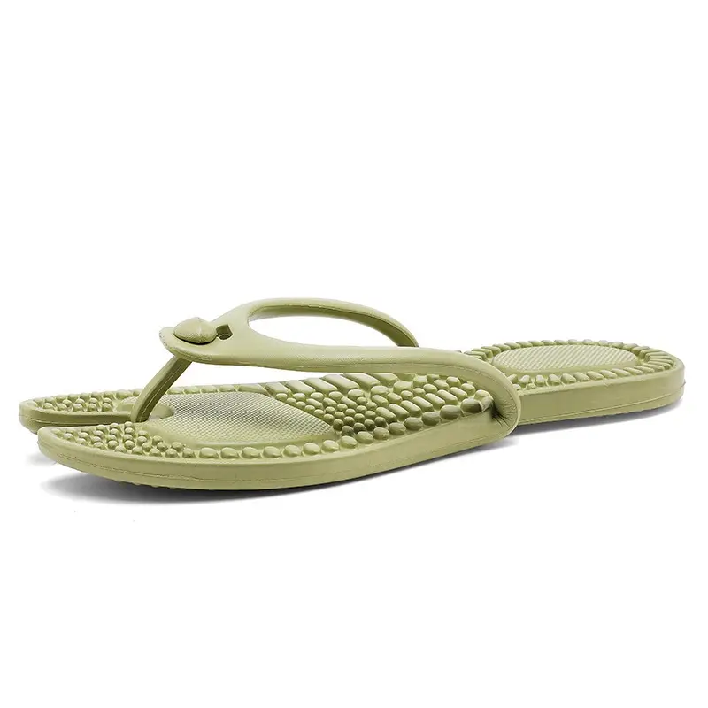 Summer Hotel Massage Couple Slippers for Business Trips, Portable Foldableing Outdoor Flip-flops, Removable Home Leisure Flip-flops - Image 3