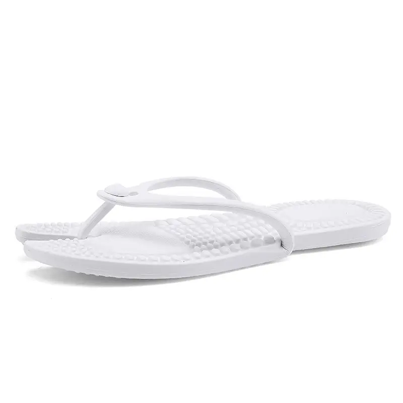 Summer Hotel Massage Couple Slippers for Business Trips, Portable Foldableing Outdoor Flip-flops, Removable Home Leisure Flip-flops - Image 4