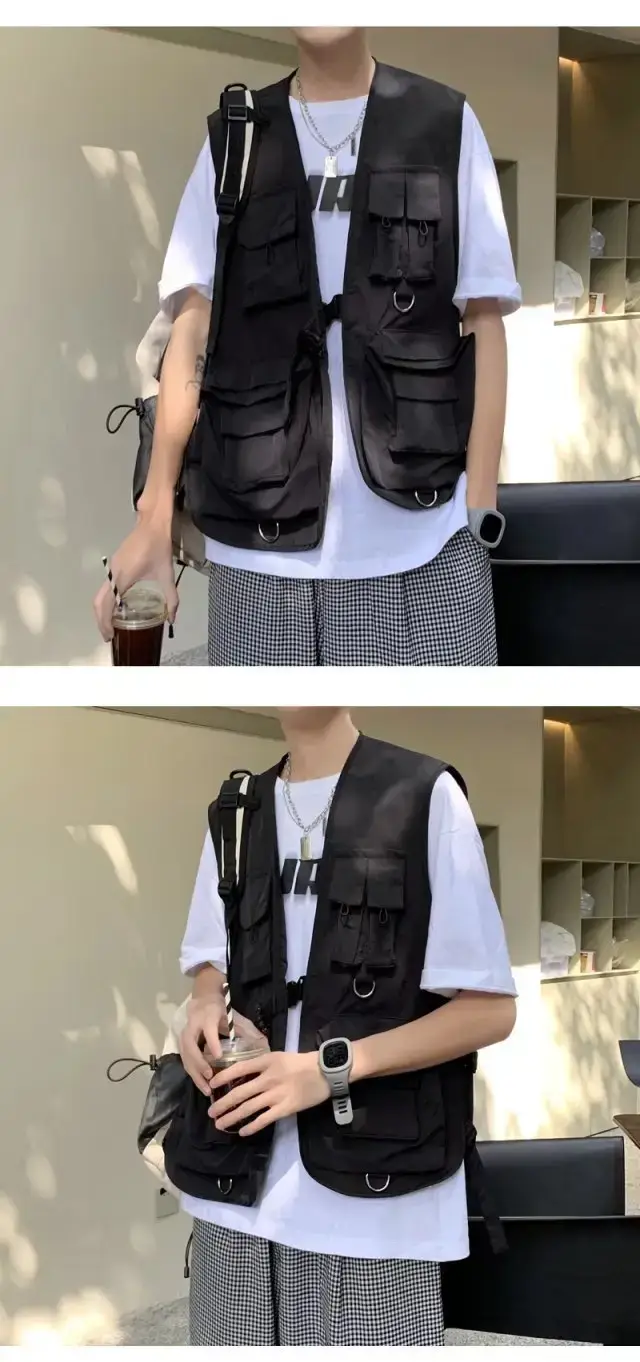 Tactical Multi-Pocket Work Vest for Men Women — feature 4