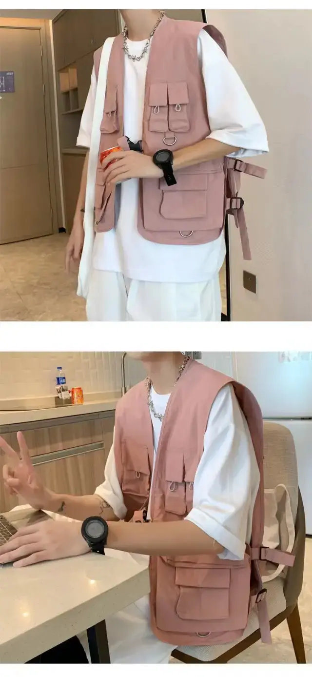 Tactical Multi-Pocket Work Vest for Men Women — feature 8