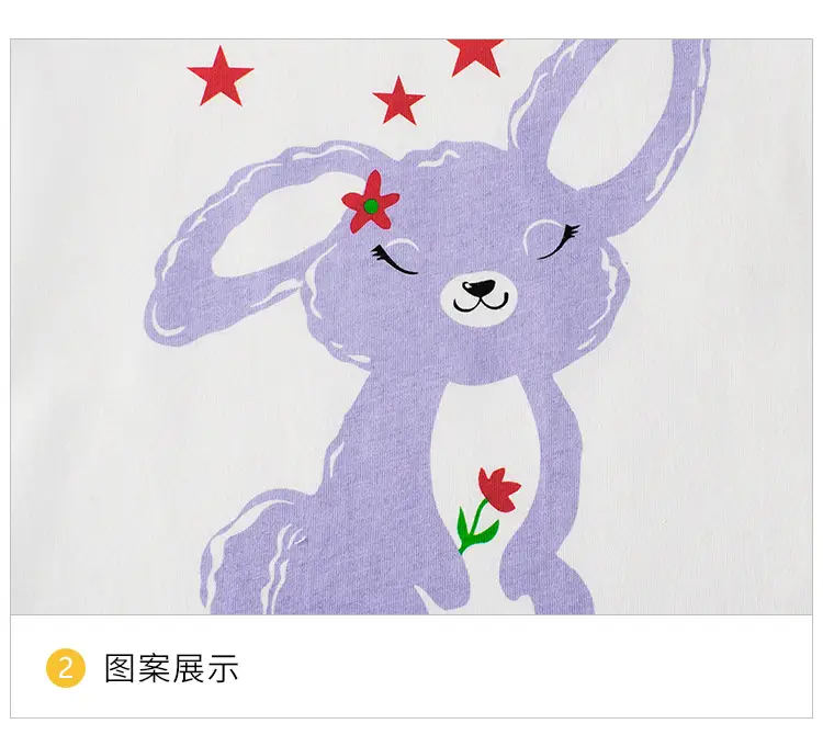 27home Cross-Border Baby Girls Vests Purple Rabbit Design — feature 6