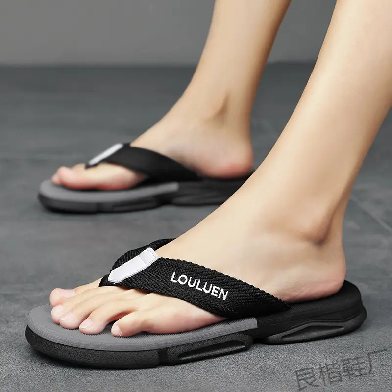 Jinjiang Dachang Lulu'an Summer Thick-soled Flip-flops Sandals Men's Slippers Outer Wear Non-slip Fashionable New Beach Shoes - Image 6