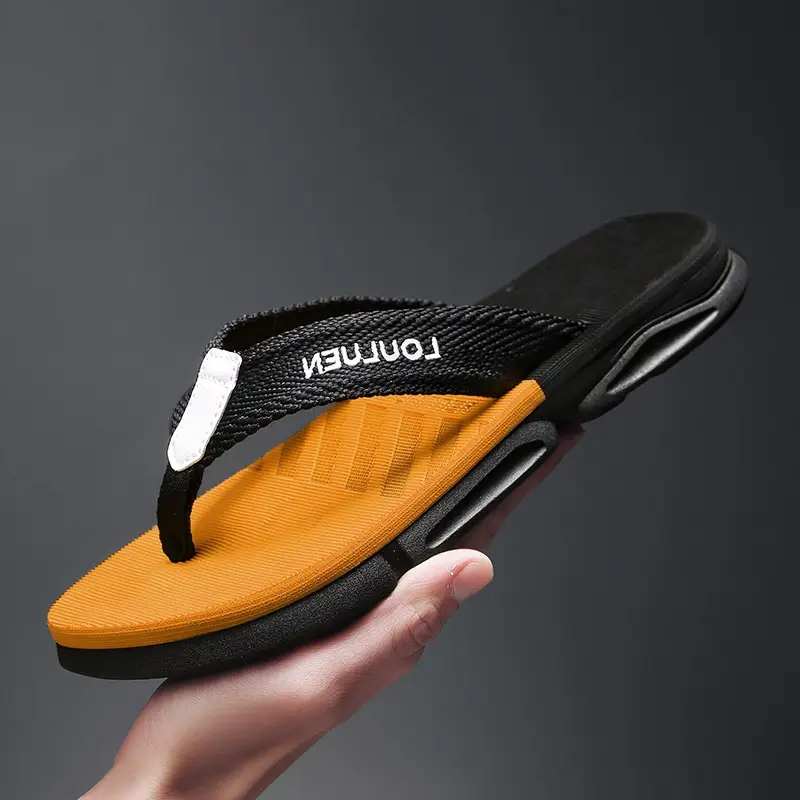 Jinjiang Dachang Lulu'an Summer Thick-soled Flip-flops Sandals Men's Slippers Outer Wear Non-slip Fashionable New Beach Shoes - Image 3