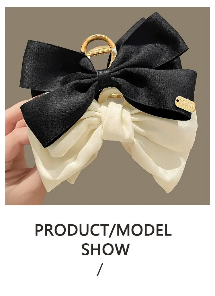 Black Bow Hairpin Clip for Women 2023 — feature 14
