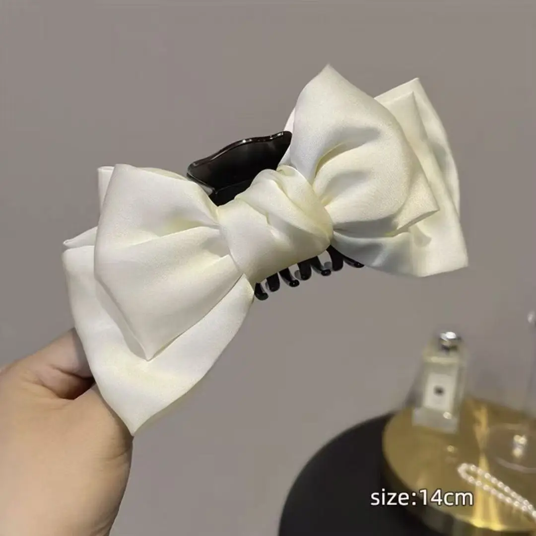 Black Bow Hairpin Clip for Women 2023 - Image 7