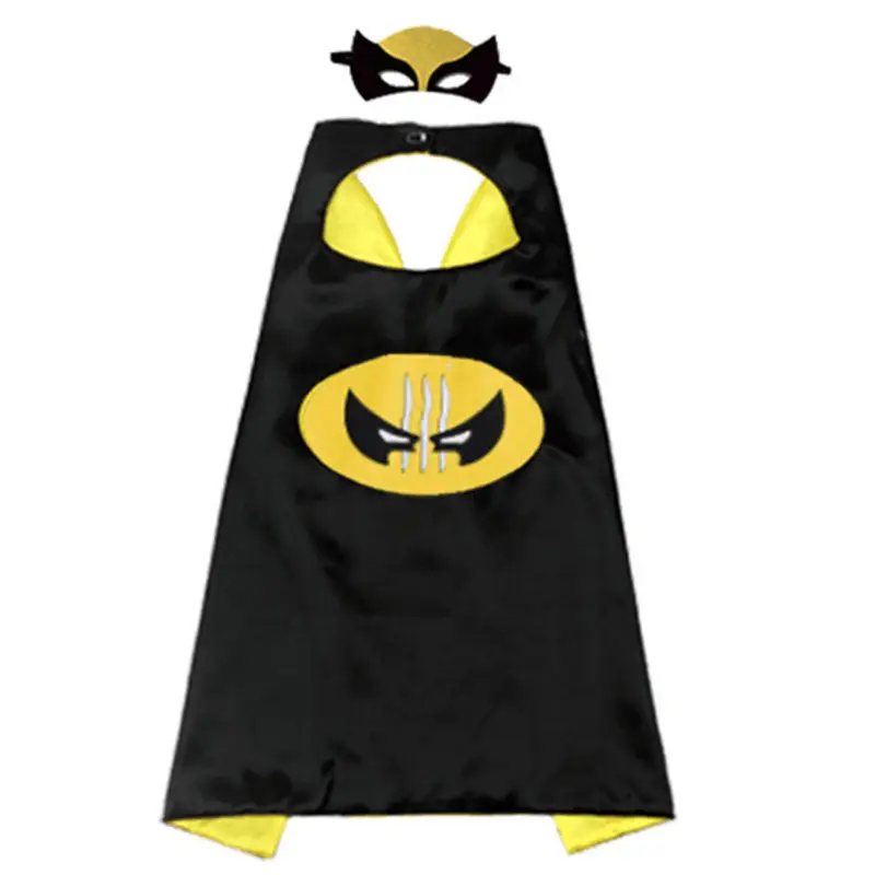 Children's Spider-Man 3D Black Red Cosplay Cloak - Image 12