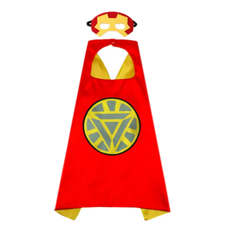 Children's Spider-Man 3D Black Red Cosplay Cloak - Image 16